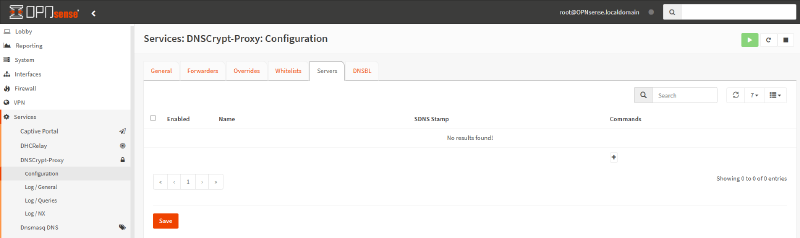 DNSCrypt сервера