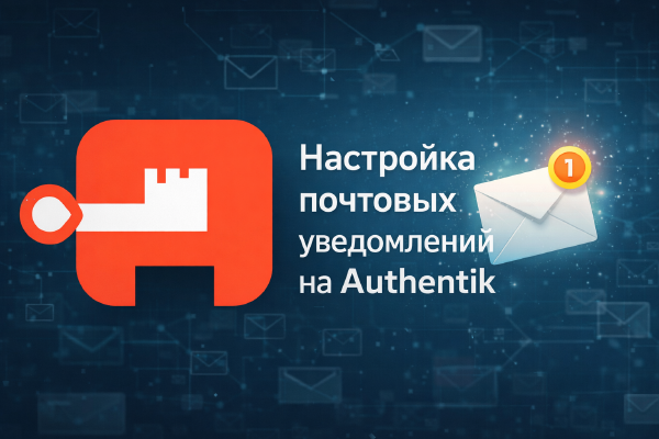 Настройка email-уведомлений в Authentik