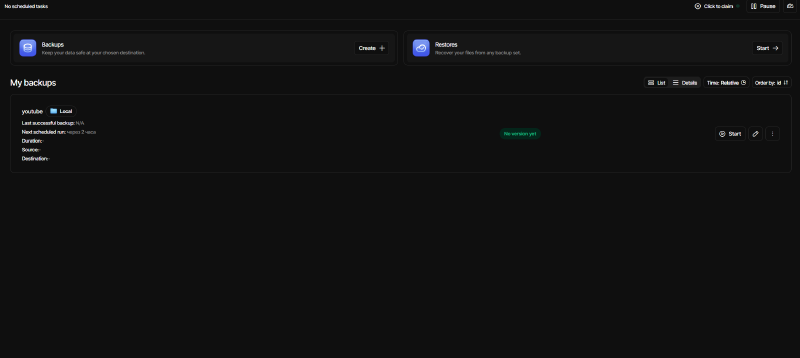 Правило для доступа к WebGUI (порт 8006)