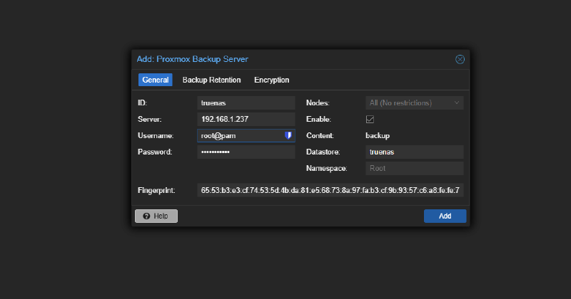 Правило для доступа к WebGUI