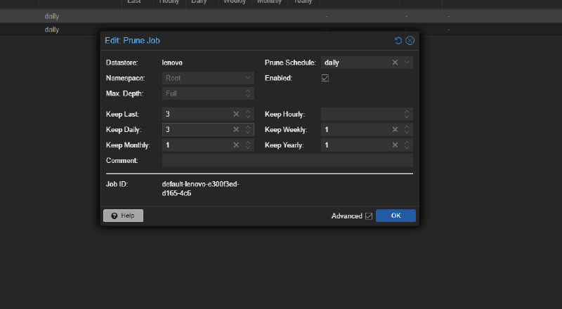 Правило для доступа к WebGUI