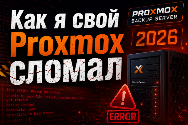 Proxmox Backup Server 4.2.0: установка, настройка и резервное копирование Proxmox VE