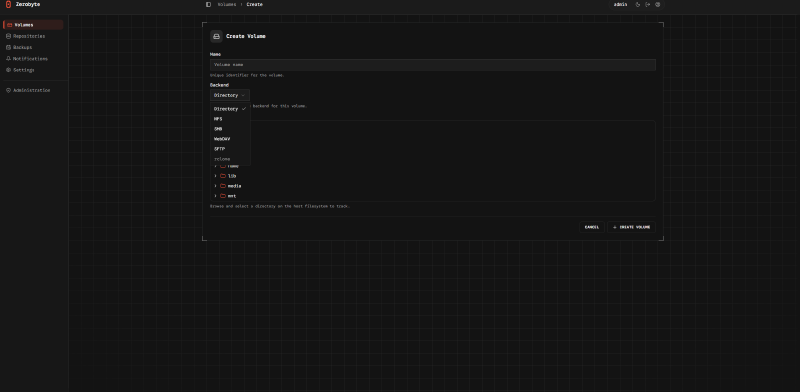 Правило для доступа к WebGUI (порт 8006)