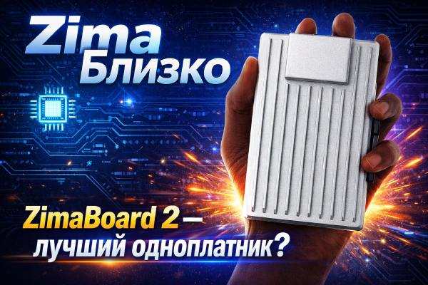 ZimaBoard 2: обзор мини-сервера для homelab